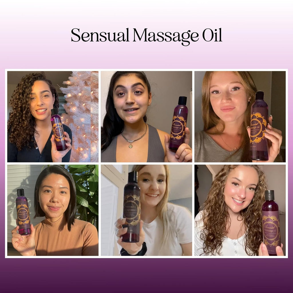 Lavender Aromatherapy Sensual Massage Oil