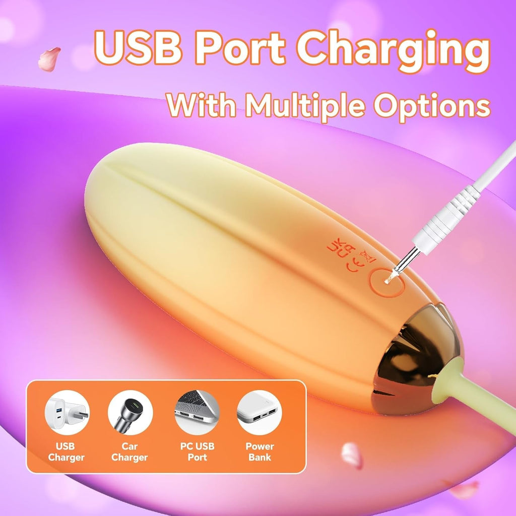 LemonBuzz App-Control Mini Egg Vibrator