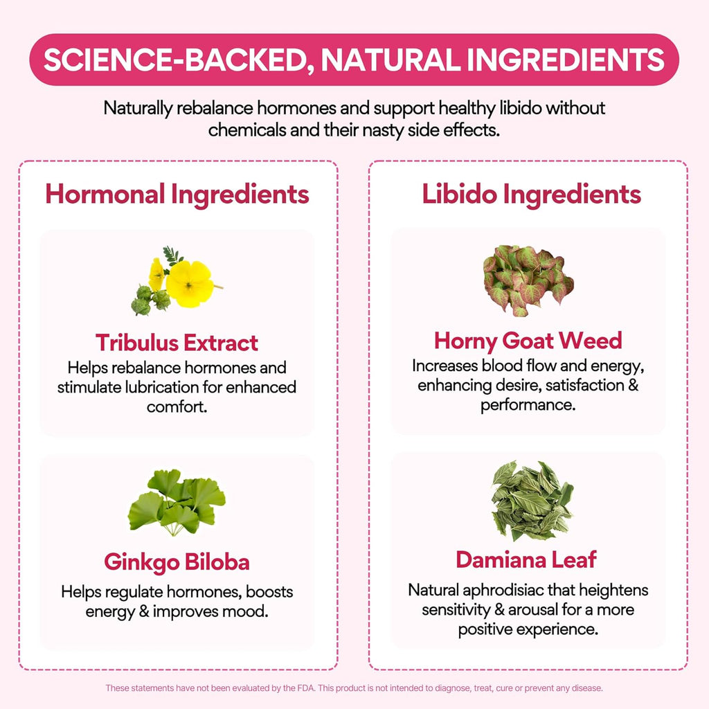 Libido Booster for Women Over 40 – Natural Mood & Energy Support