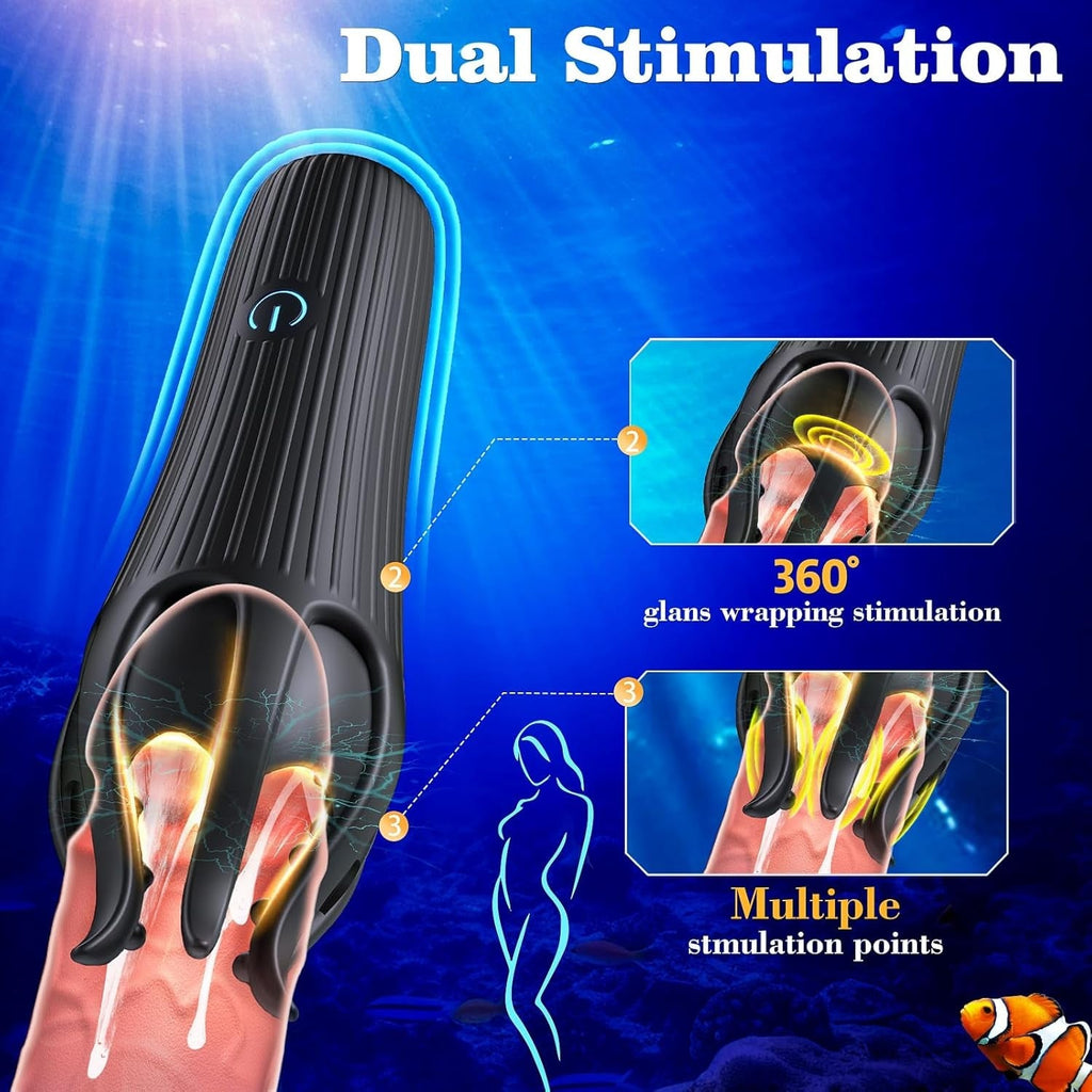 LickGrip Male Tongue-Licking Training Vibrator