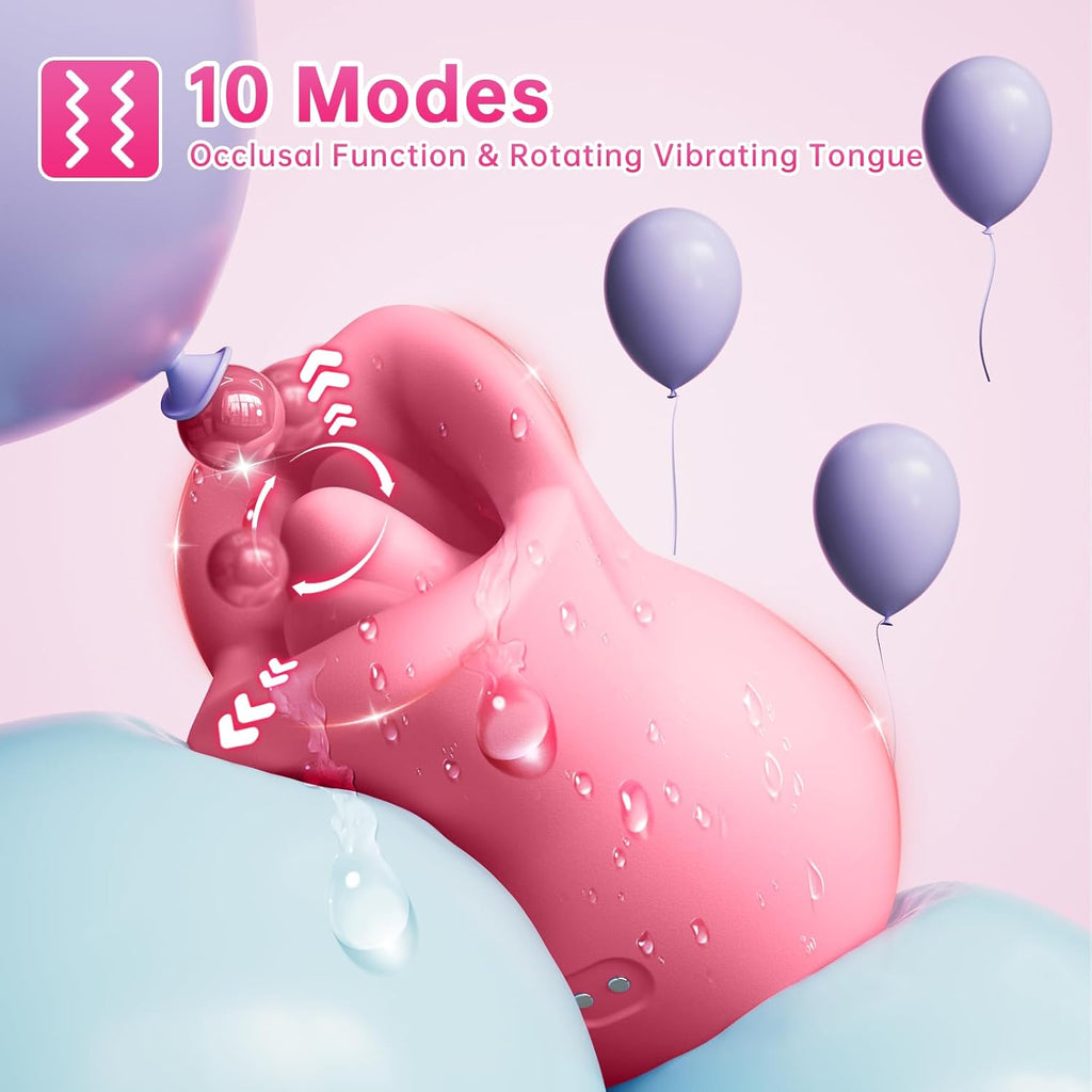 LickKiss 3-in-1 Mouth & Tongue Vibrator