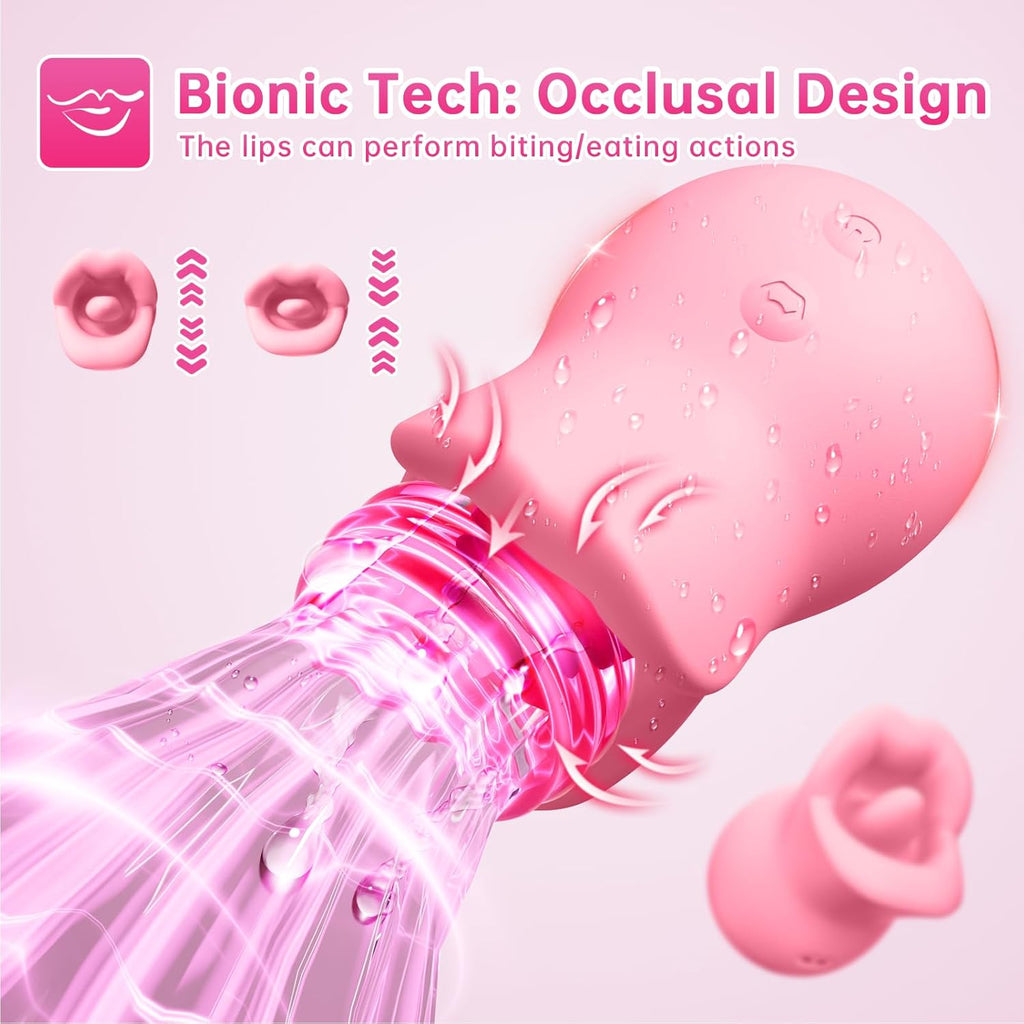LickKiss 3-in-1 Mouth & Tongue Vibrator