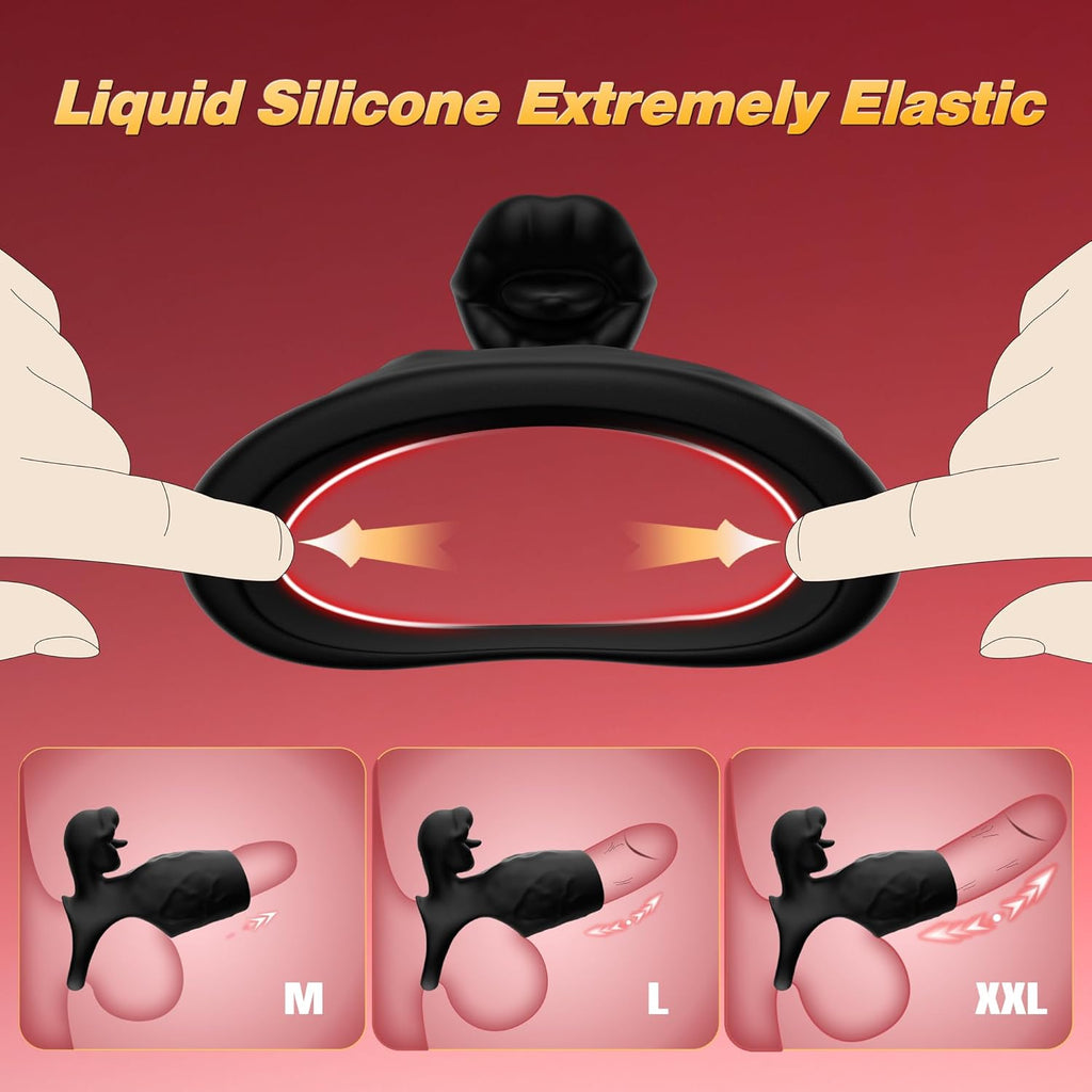 LickLock Dual Stimulation Penis Sleeve
