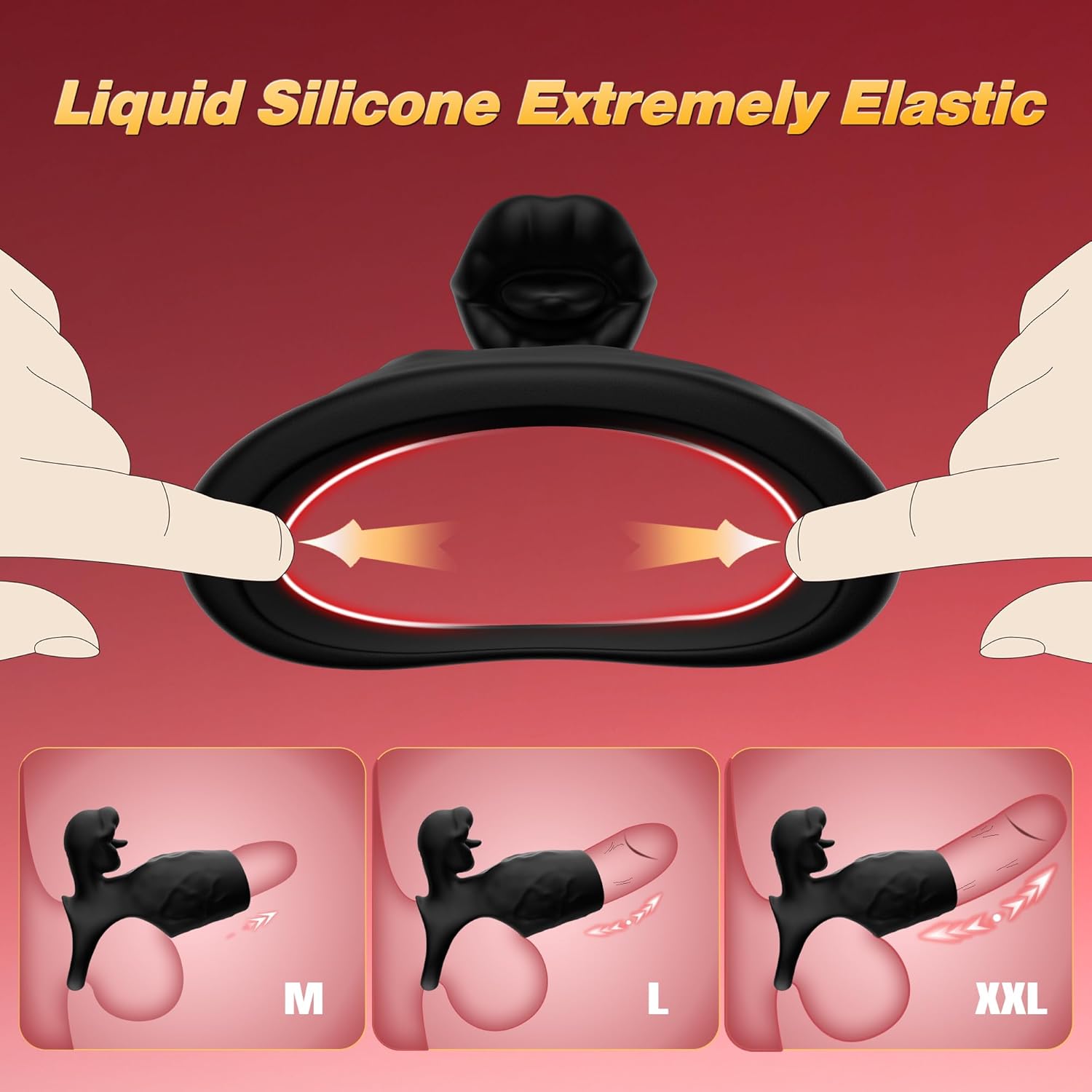 LickLock Dual Stimulation Penis Sleeve