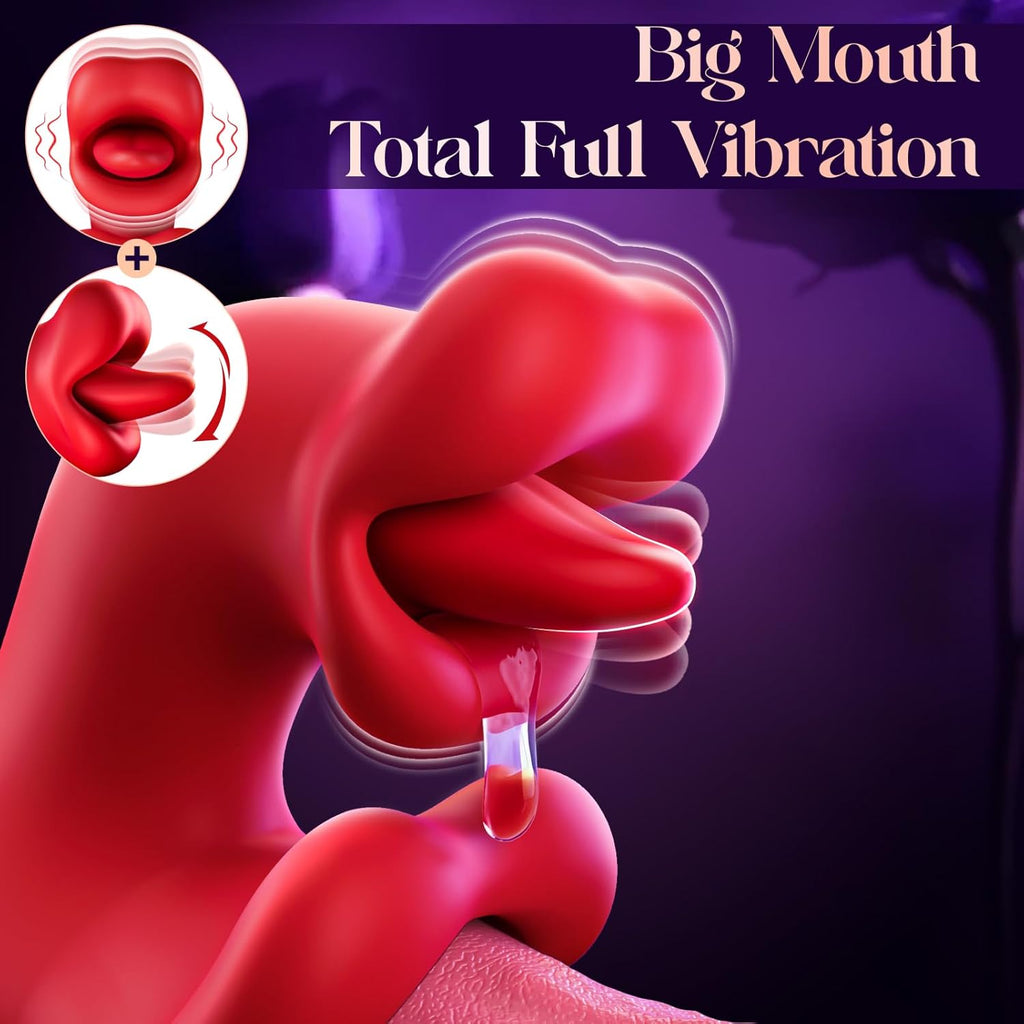 LickRush 360° Tongue Vibrator