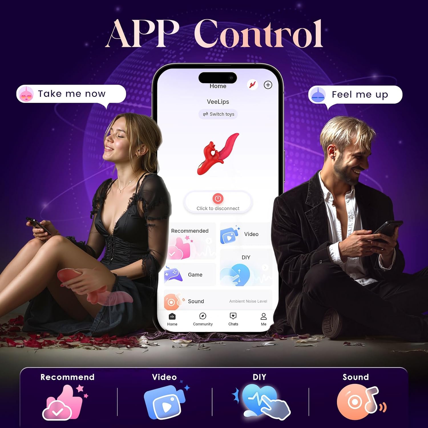 LickRush 360° Tongue Vibrator