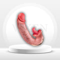 LickSync Thrusting AI Sync Licking Dildo Vibrator