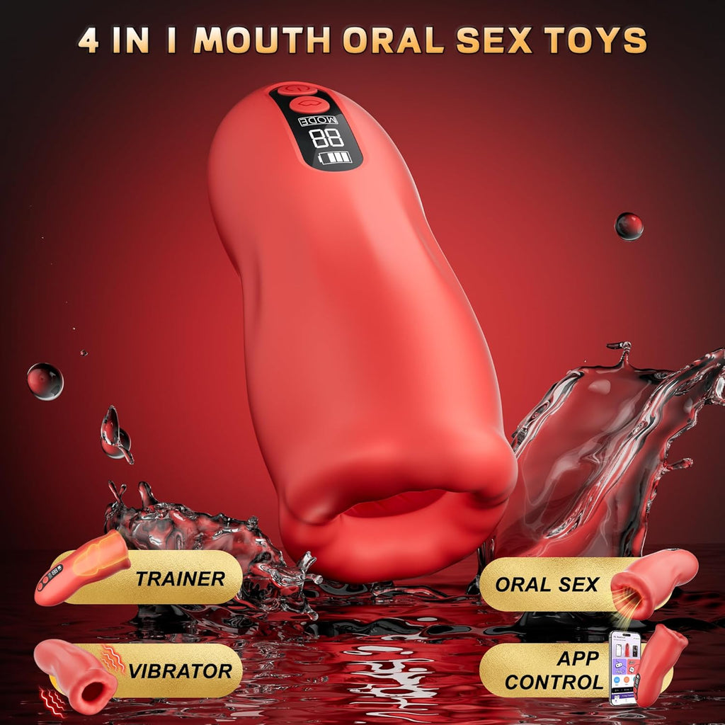 LickVibe Touch-Control Stroker Trainer