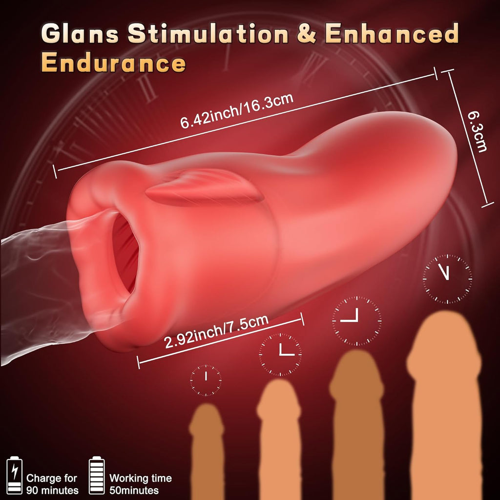 LickVibe Touch-Control Stroker Trainer