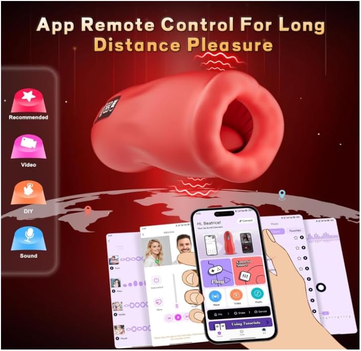 LickVibe Touch-Control Stroker Trainer