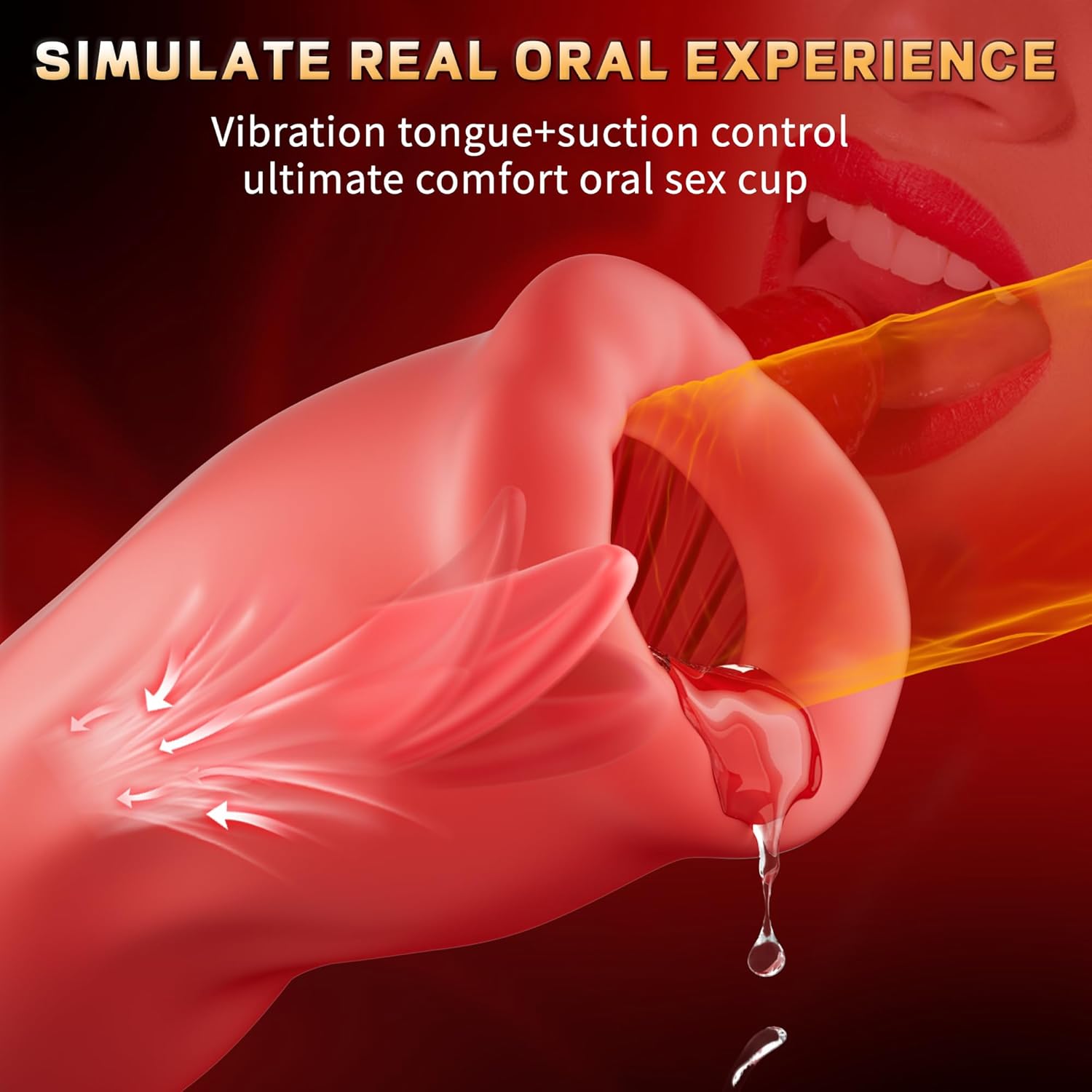 LickVibe Touch-Control Stroker Trainer