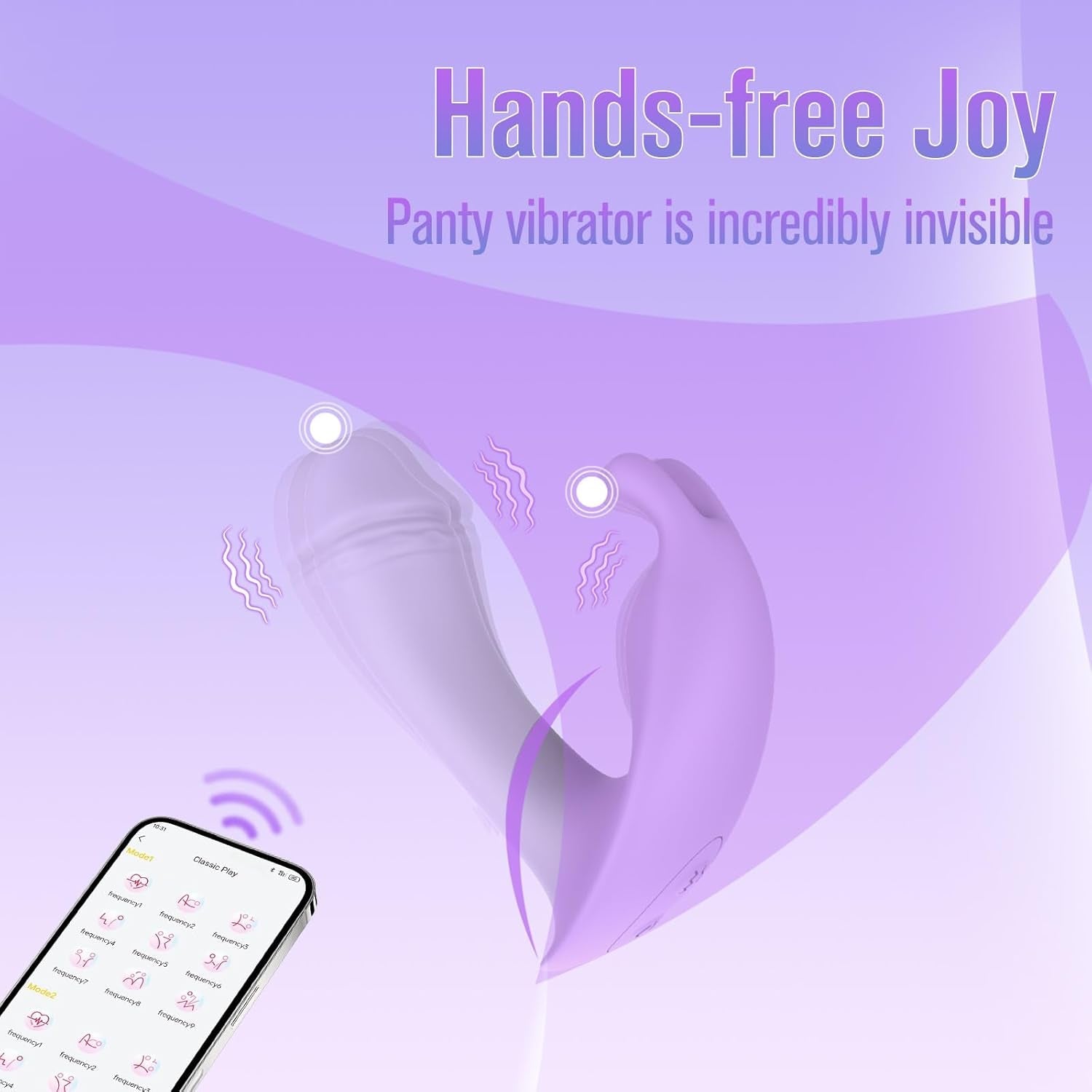 LilacLink App-Control Panty Dildo Vibrator