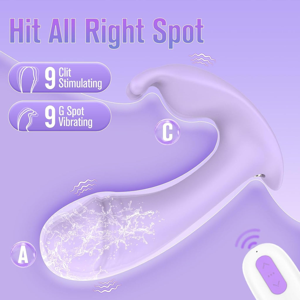 LilacLink App-Control Panty Dildo Vibrator