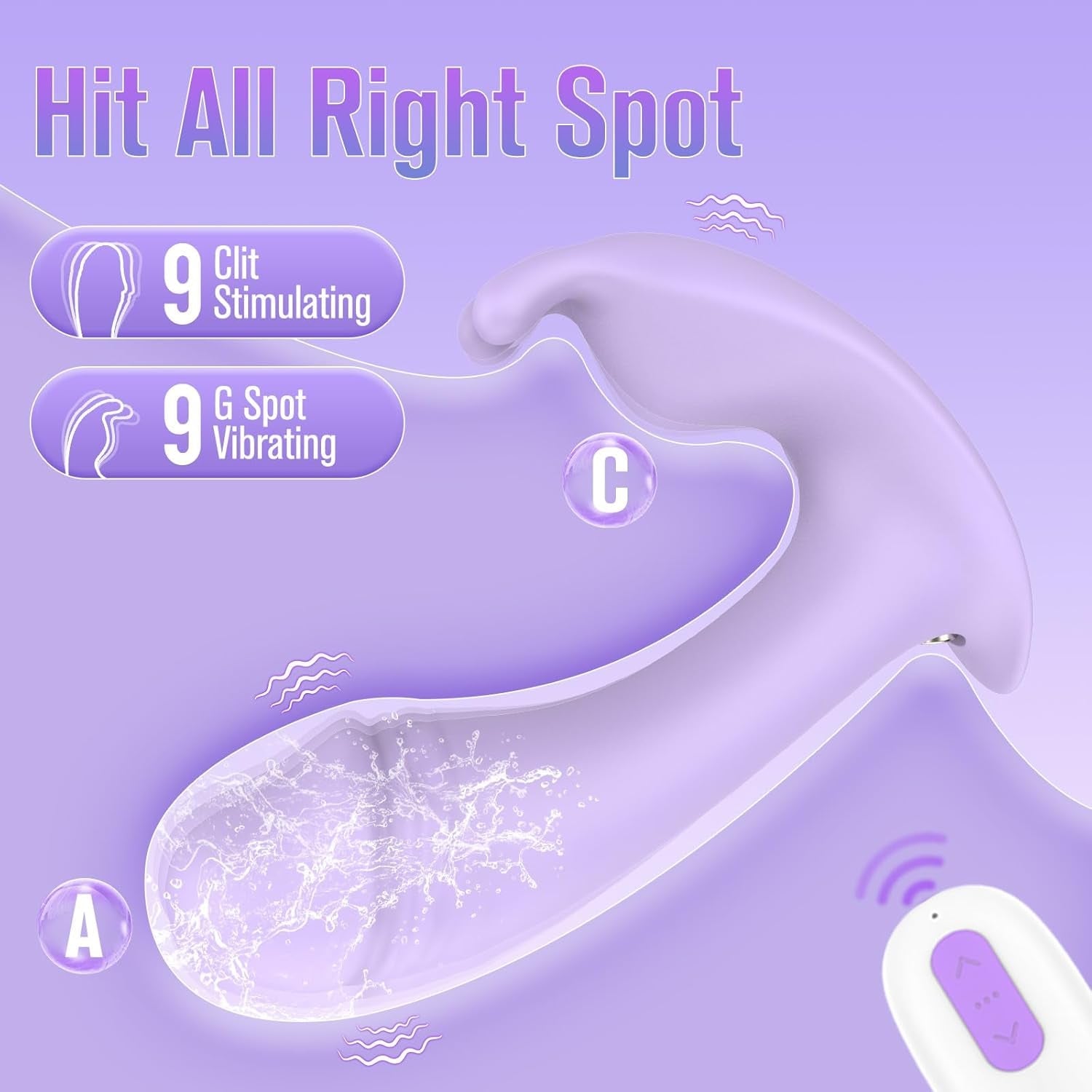 LilacLink App-Control Panty Dildo Vibrator