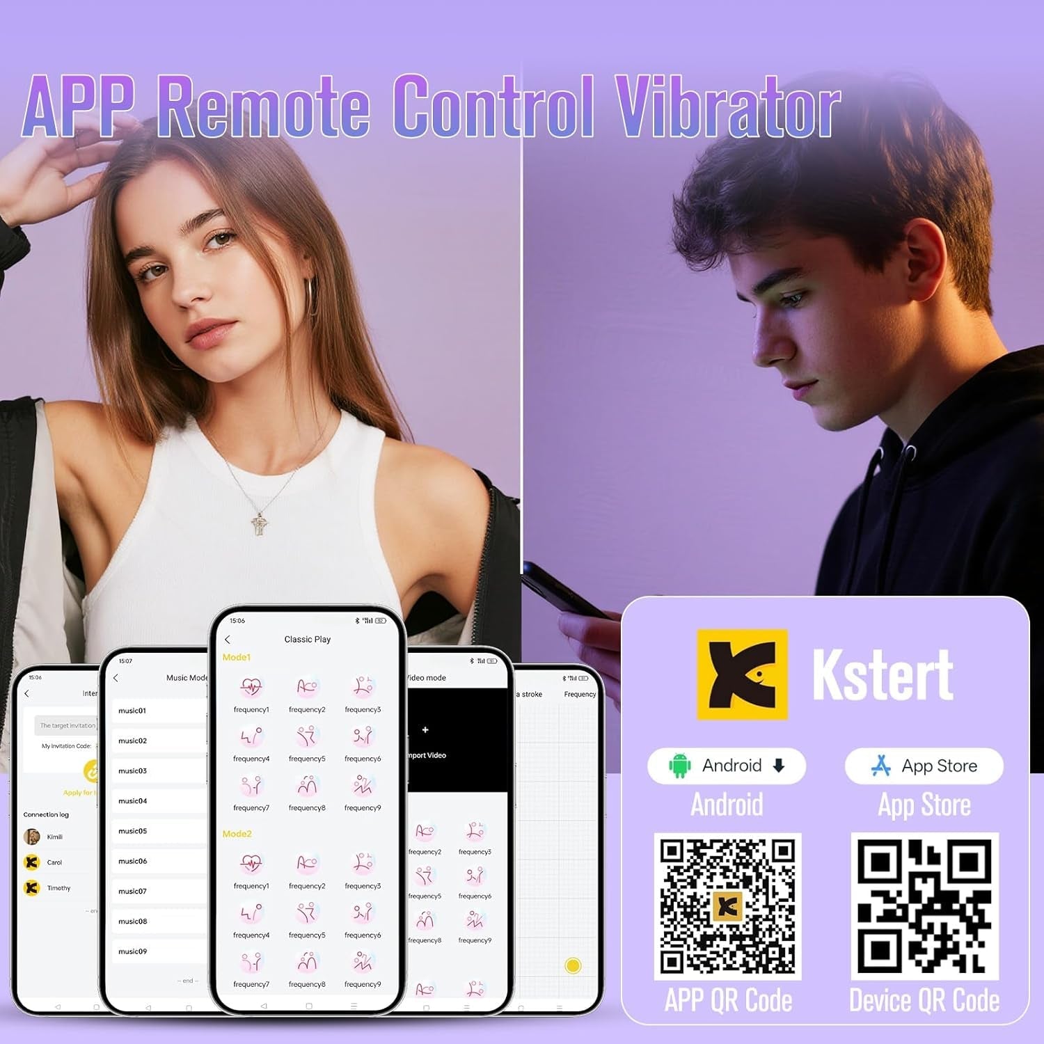 LilacLink App-Control Panty Dildo Vibrator