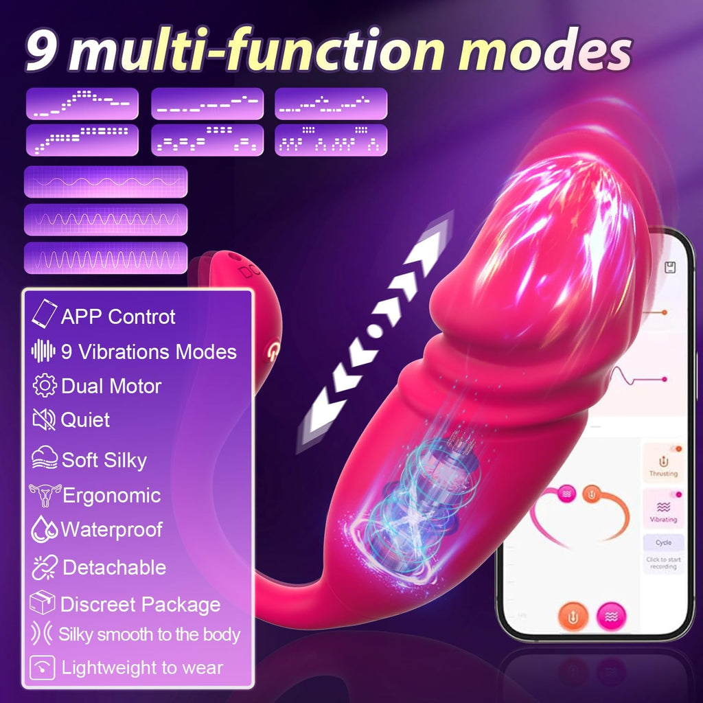 LinkLush App-Controlled Wearable Egg Vibrator