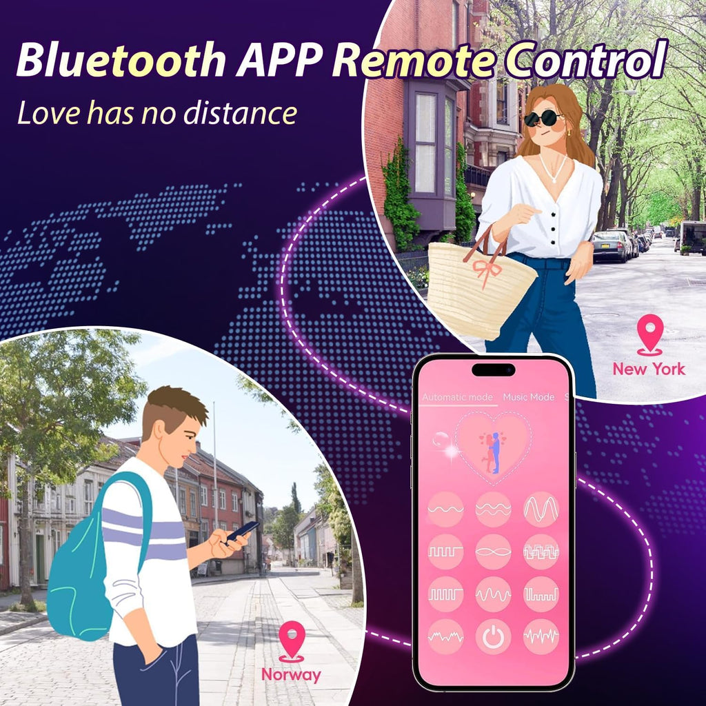 LinkLush App-Controlled Wearable Egg Vibrator