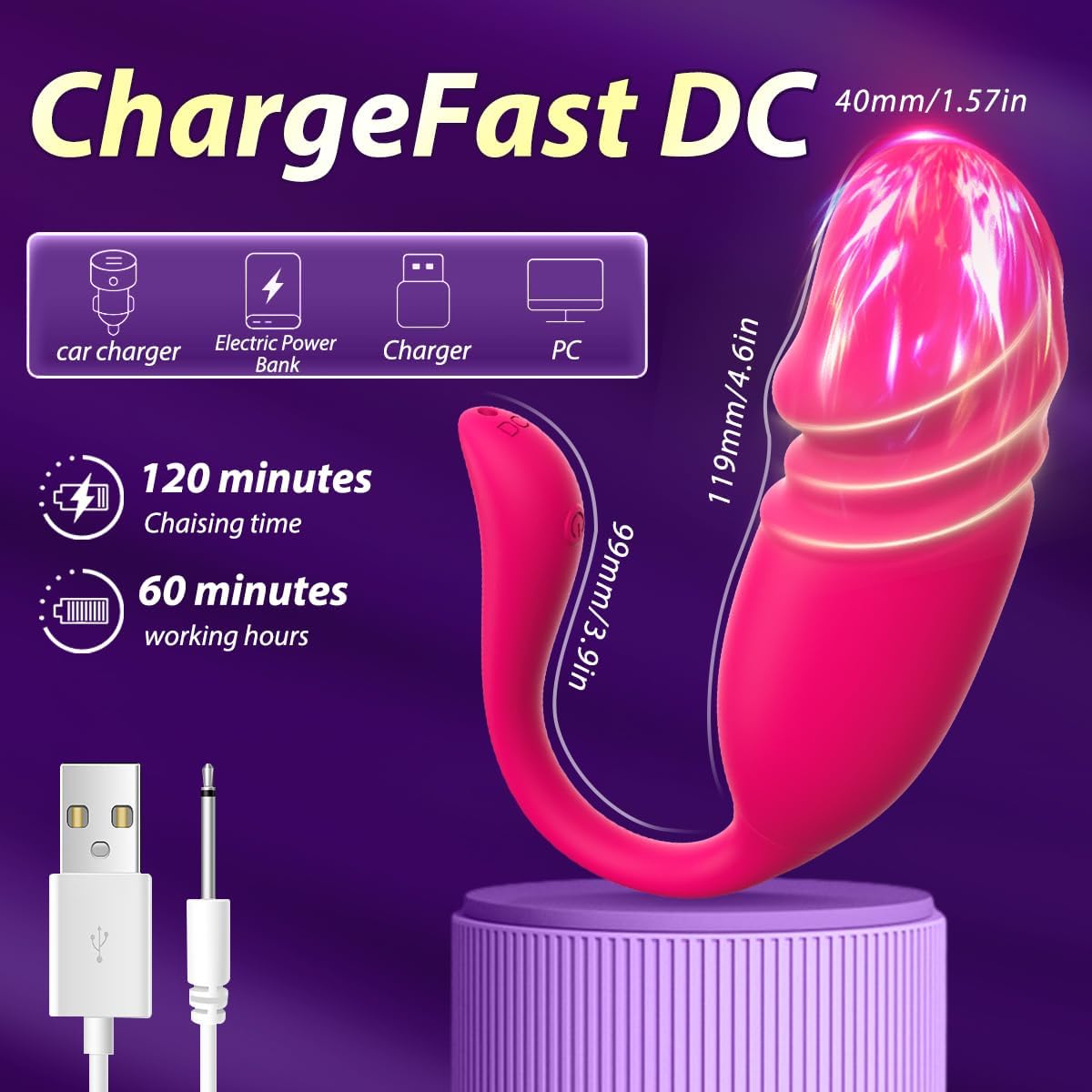 LinkLush App-Controlled Wearable Egg Vibrator