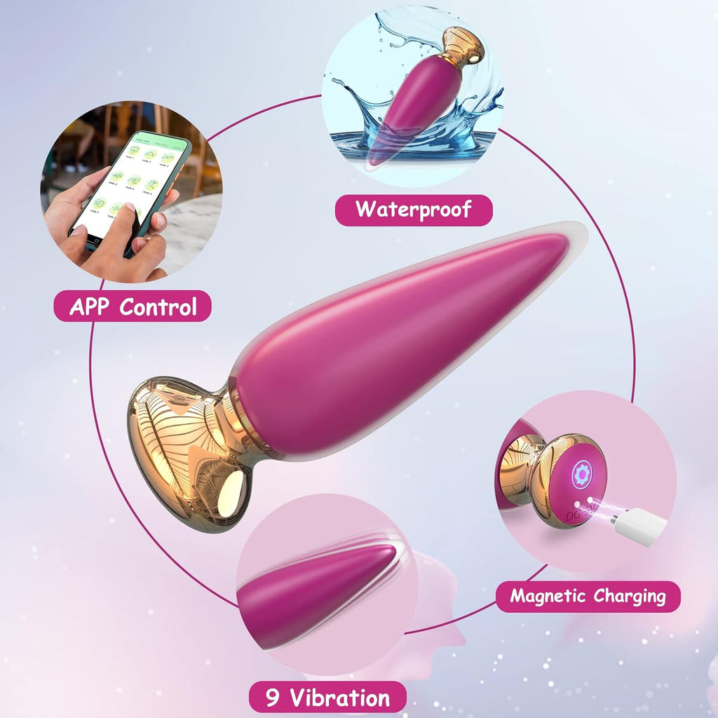 LinkPlug Remote & App-Controlled Anal Bullet Vibrator