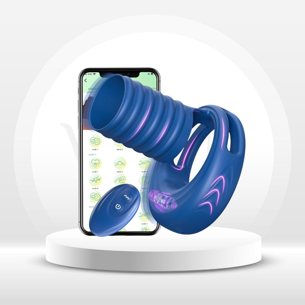 LinkThrust Penis Sleeve Cock Ring Vibrator