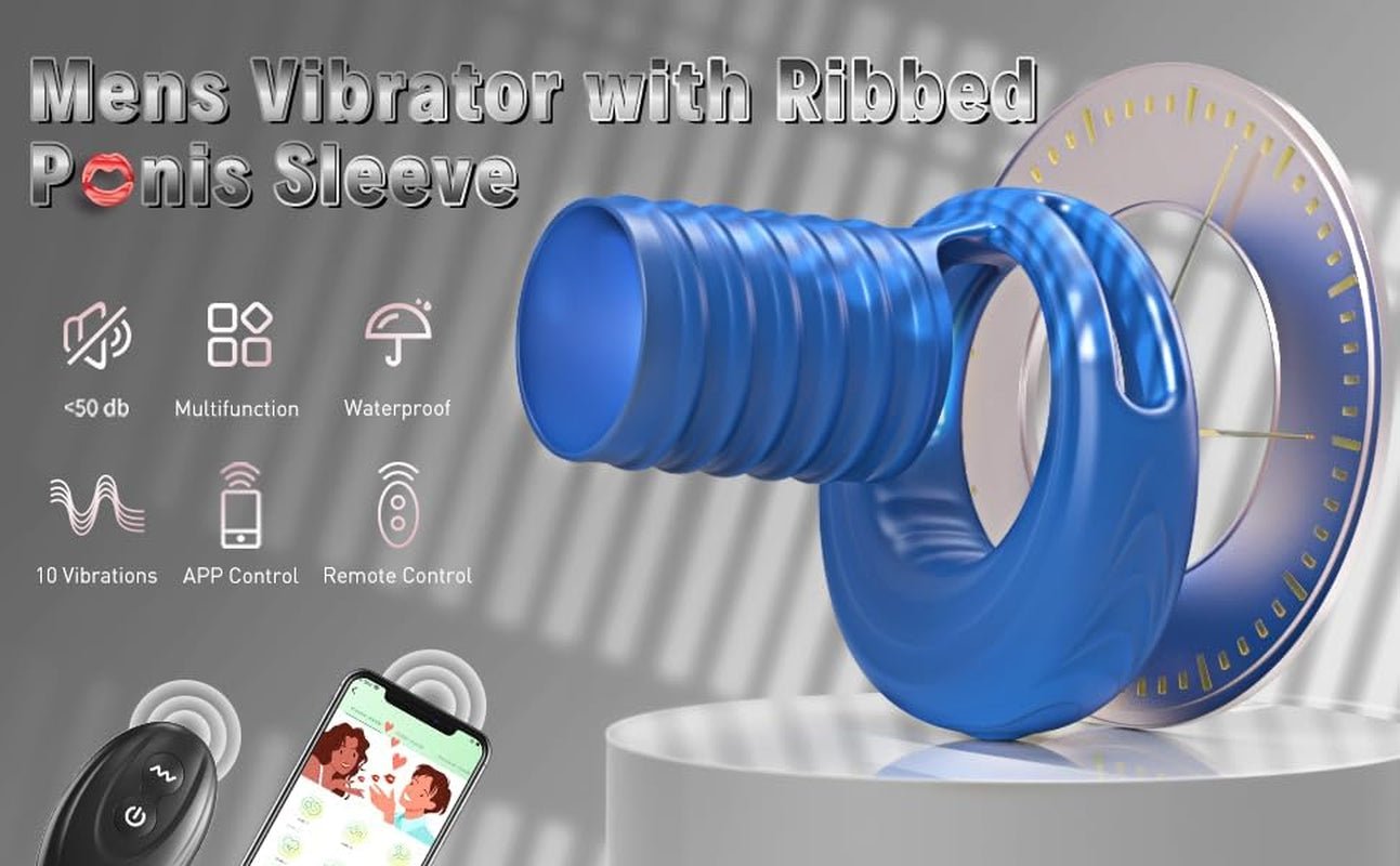 LinkThrust Penis Sleeve Cock Ring Vibrator