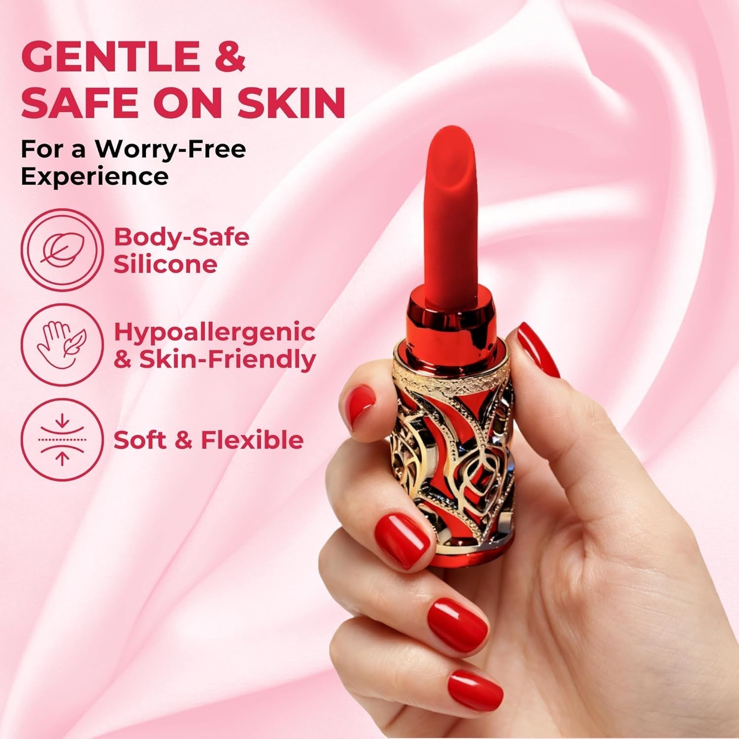 LipLuxe Bullet Lipstick Vibrator Kit