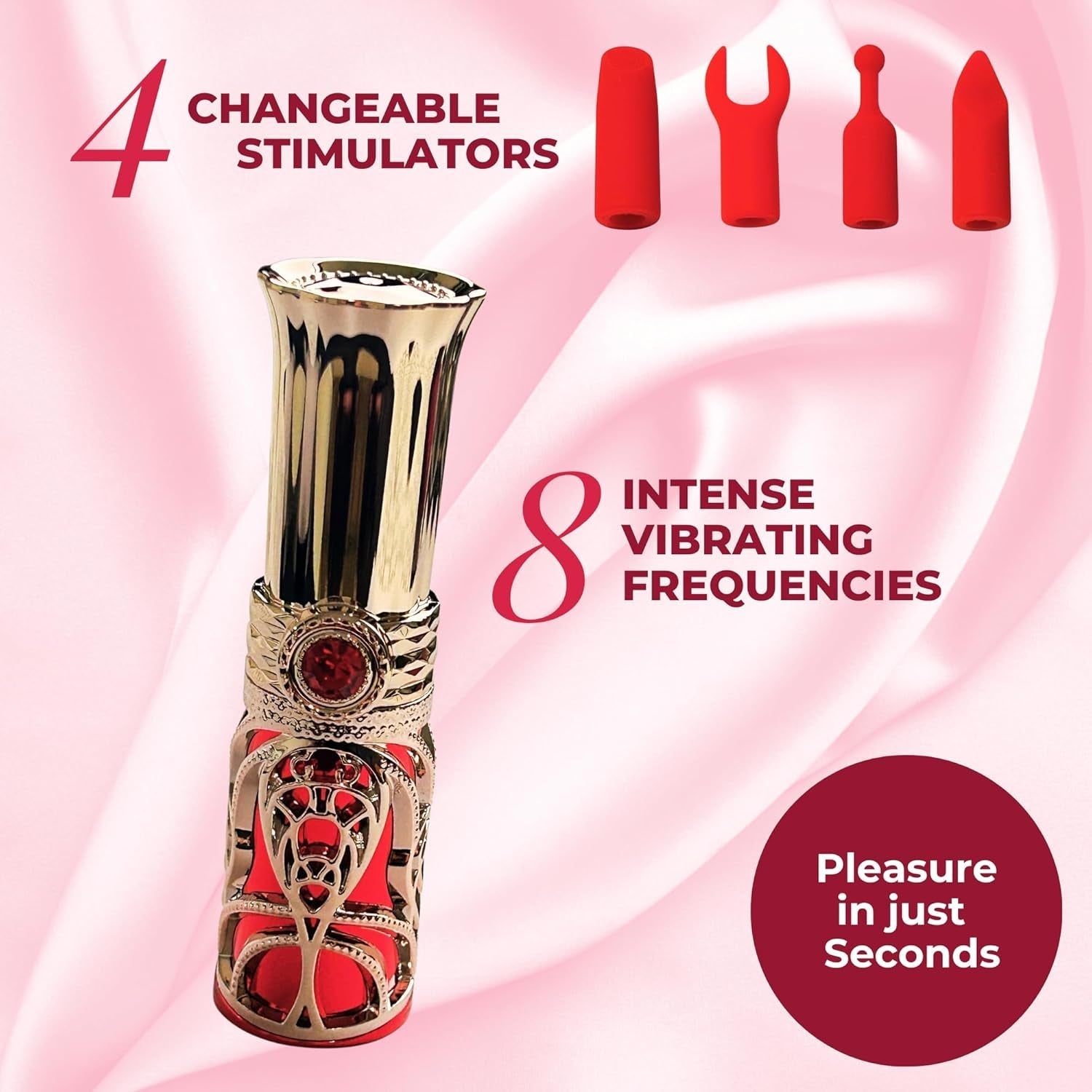 LipLuxe Bullet Lipstick Vibrator Kit