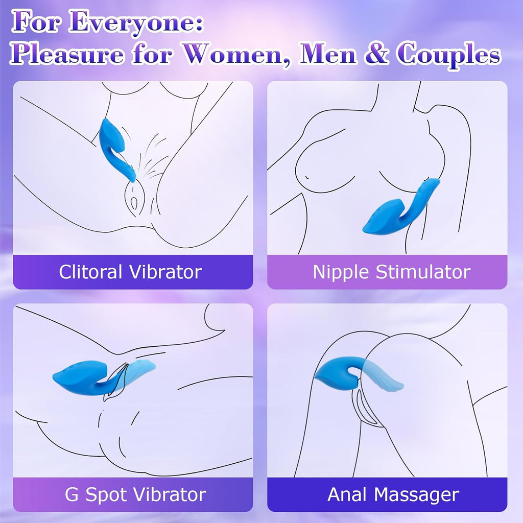 LiquidPulse 3-in-1 Triple-Pleasure Suction Vibrator
