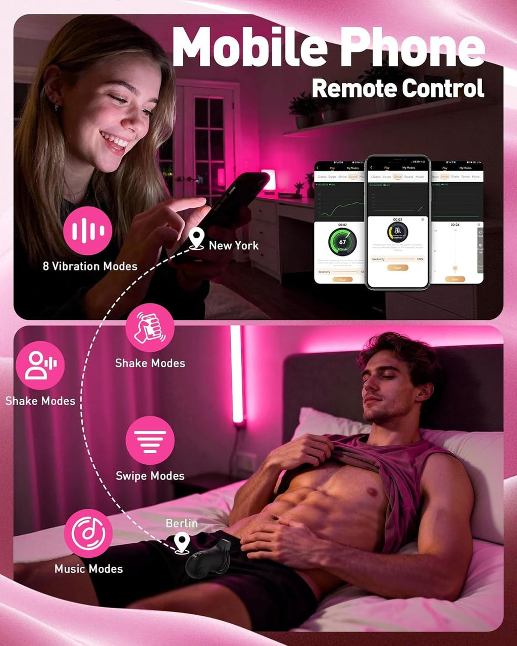 LockPulse App-Controlled BDSM Chastity Cage