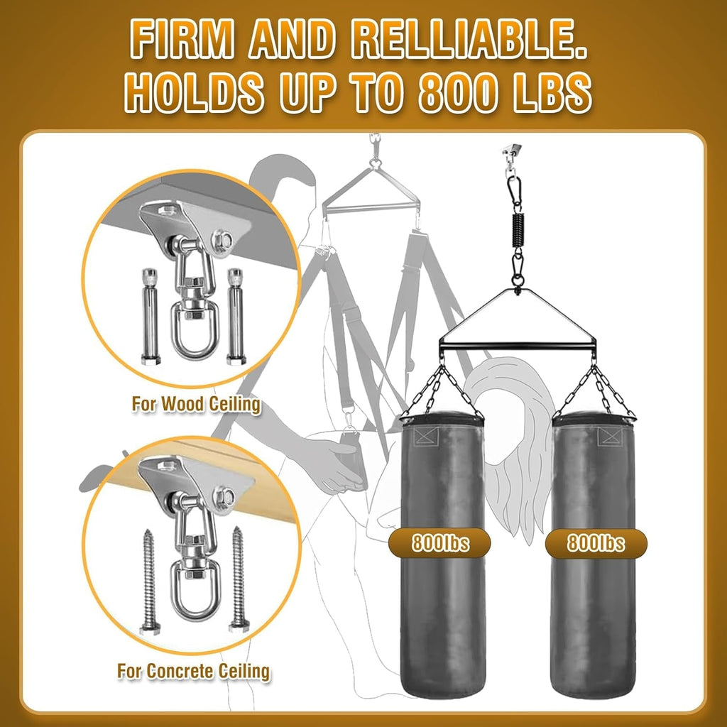 LockSpin 360° 2-in-1 Erotic Bondage Restraint Swing