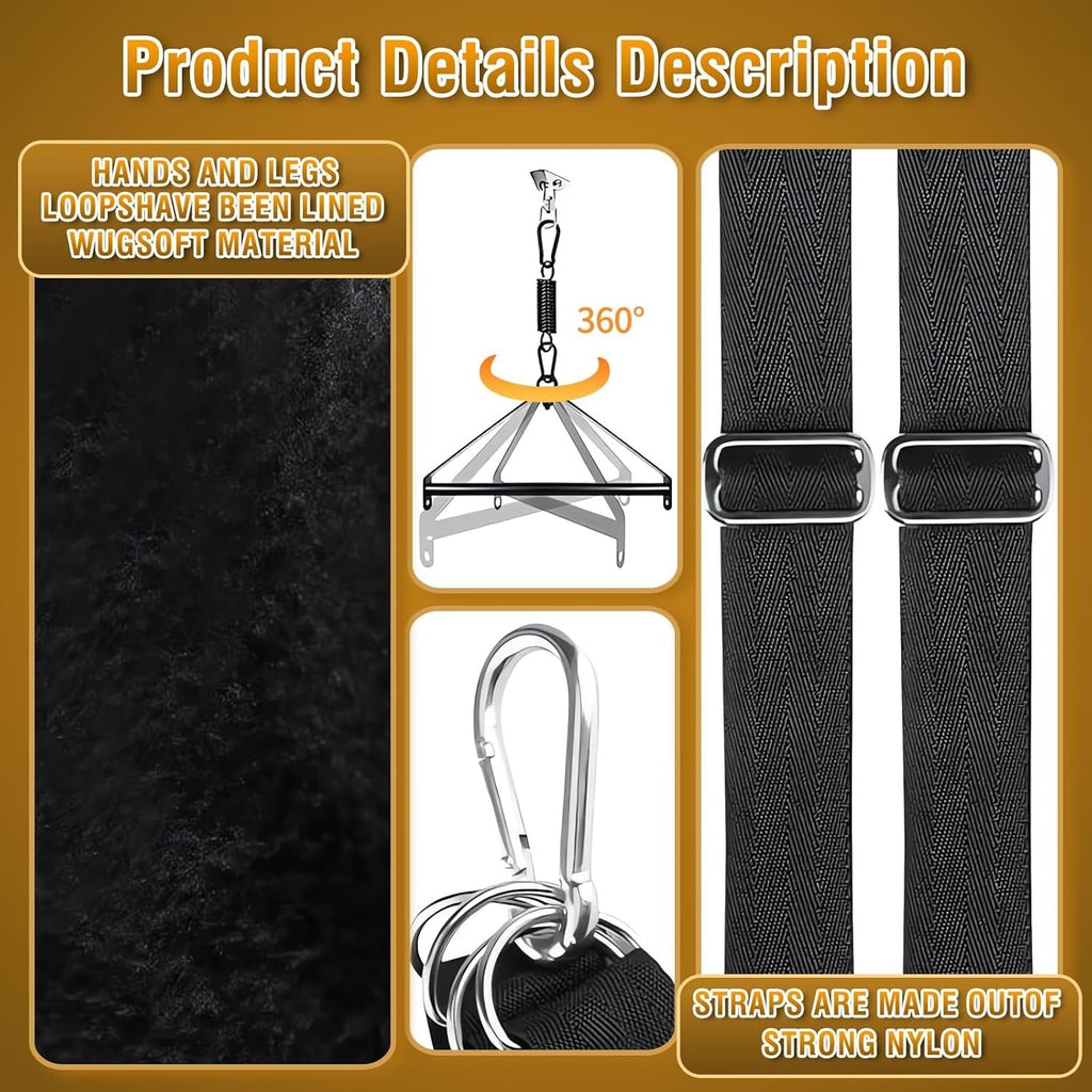 LockSpin 360° 2-in-1 Erotic Bondage Restraint Swing