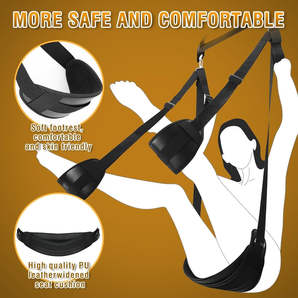 LockSpin 360° 2-in-1 Erotic Bondage Restraint Swing