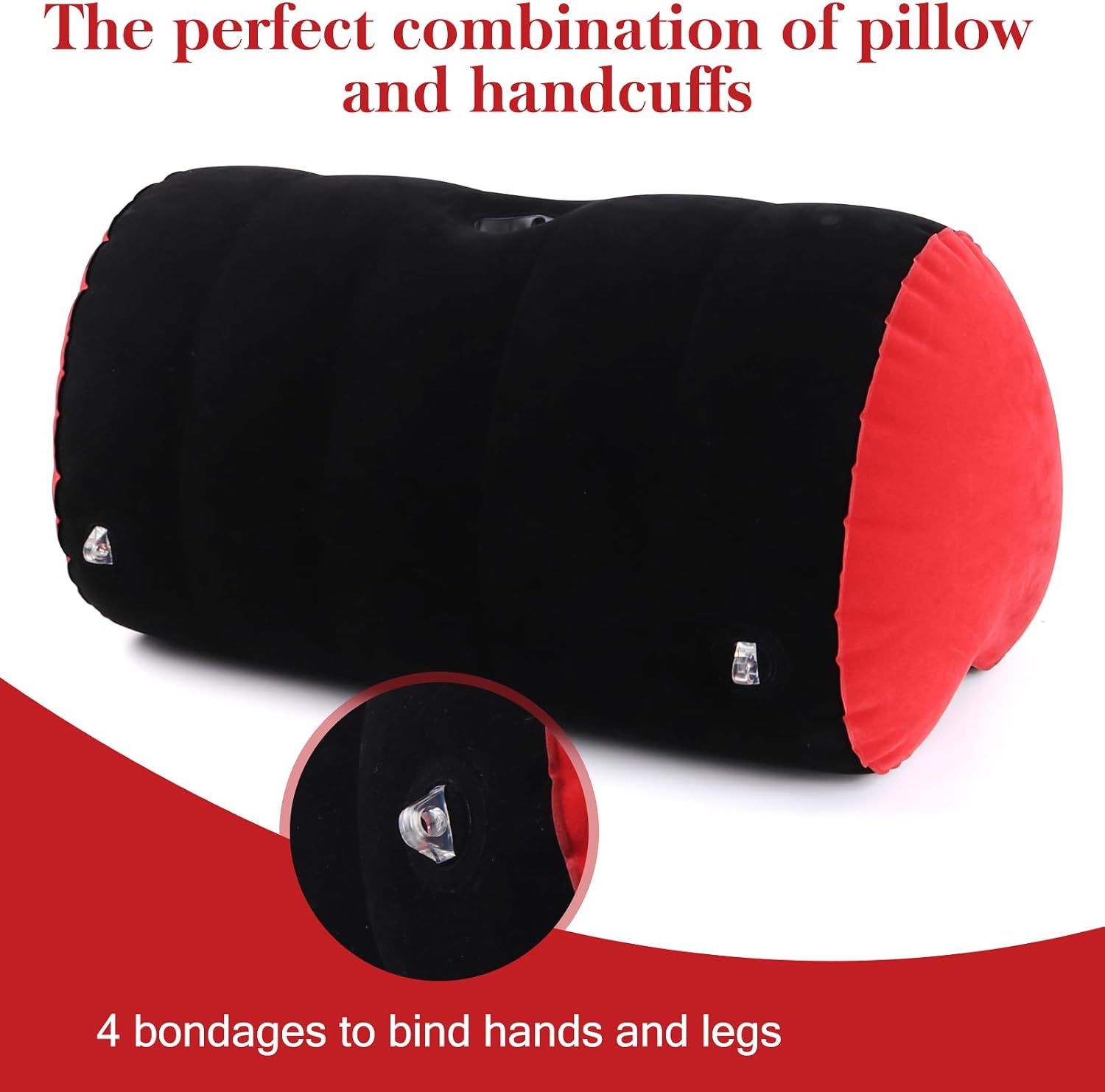 LoveLock Inflatable Heart-Shaped Dildo Mount Sex Pillow