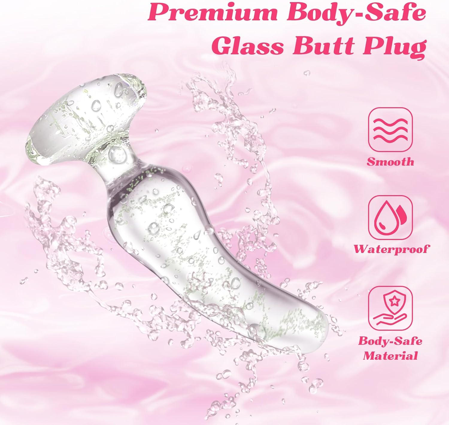 LumiTouch Glass Finger Plug