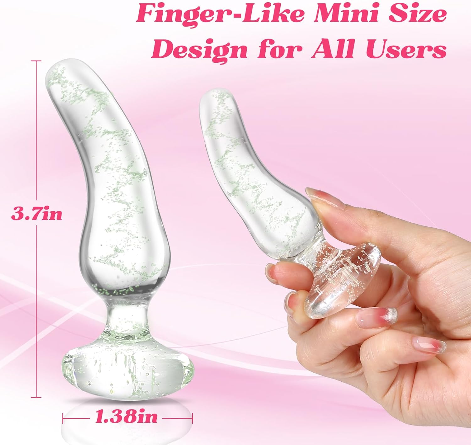 LumiTouch Glass Finger Plug