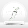 LumiTouch Glass Finger Plug