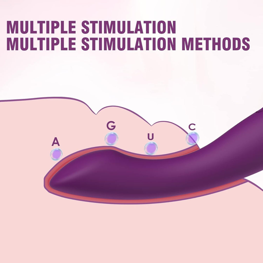 LunaCurve G-Spot Vibrator Dildo Wand