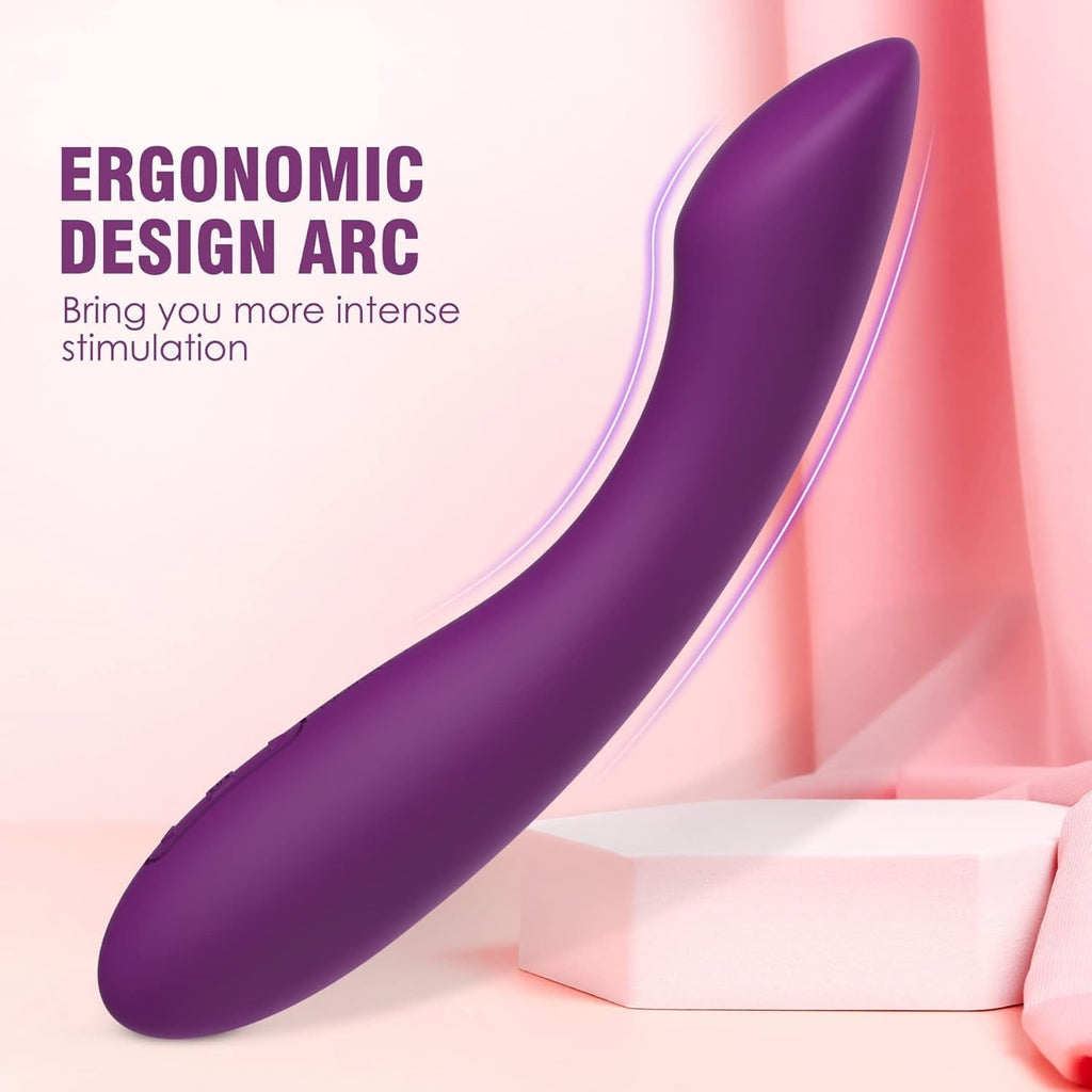 LunaCurve G-Spot Vibrator Dildo Wand