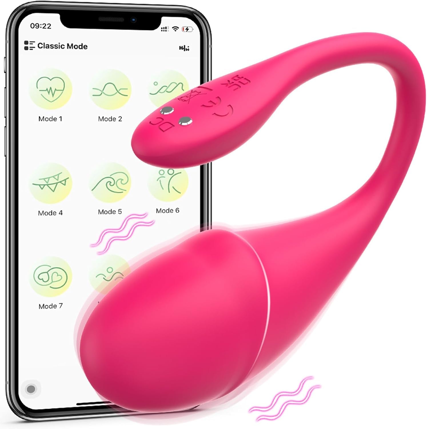 LushLink App Controlled Egg Vibrator