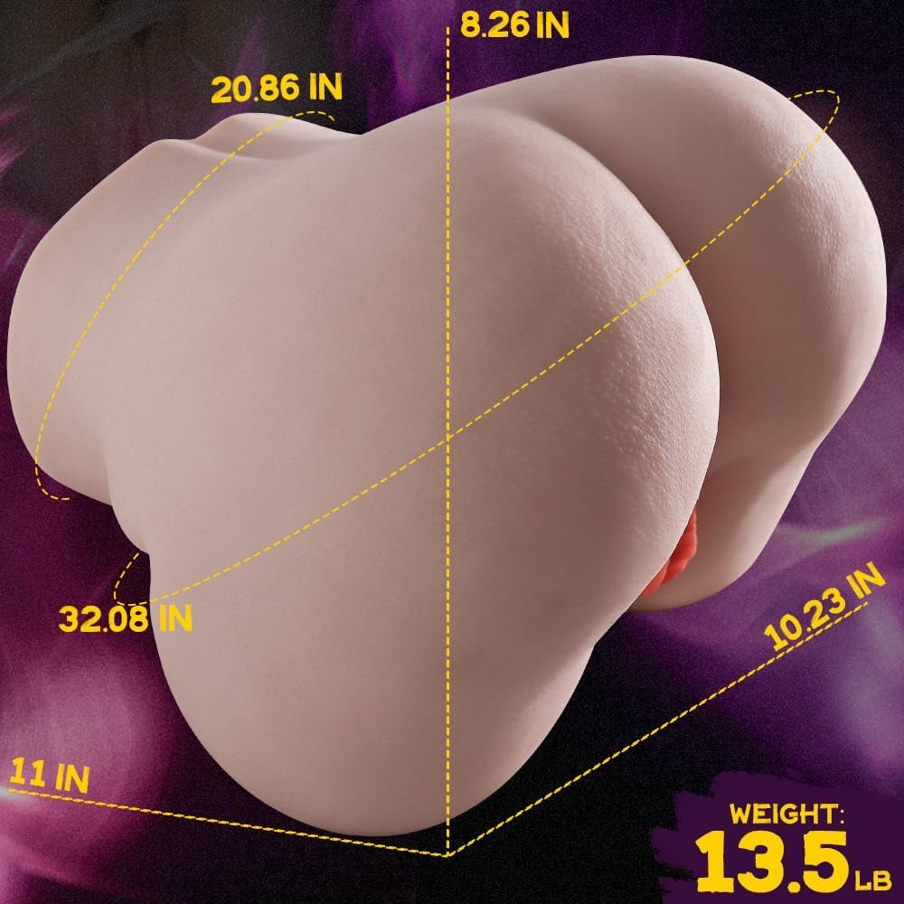 LushMira 13.5 lbs Dual Stroker Torso Sex Doll