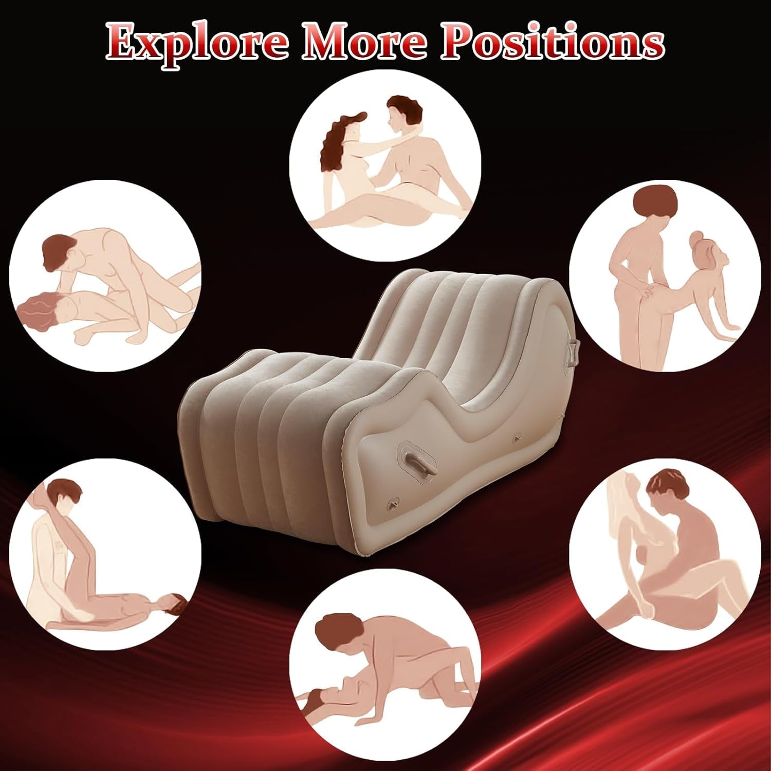 LushRise Automatic Inflatable Sex Sofa