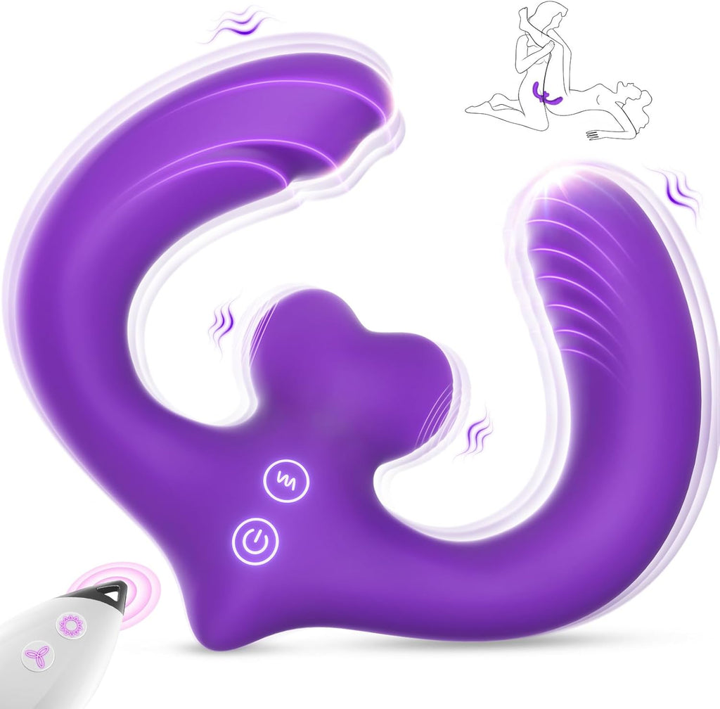 LustLink Dual-Ended Dildo Vibrator