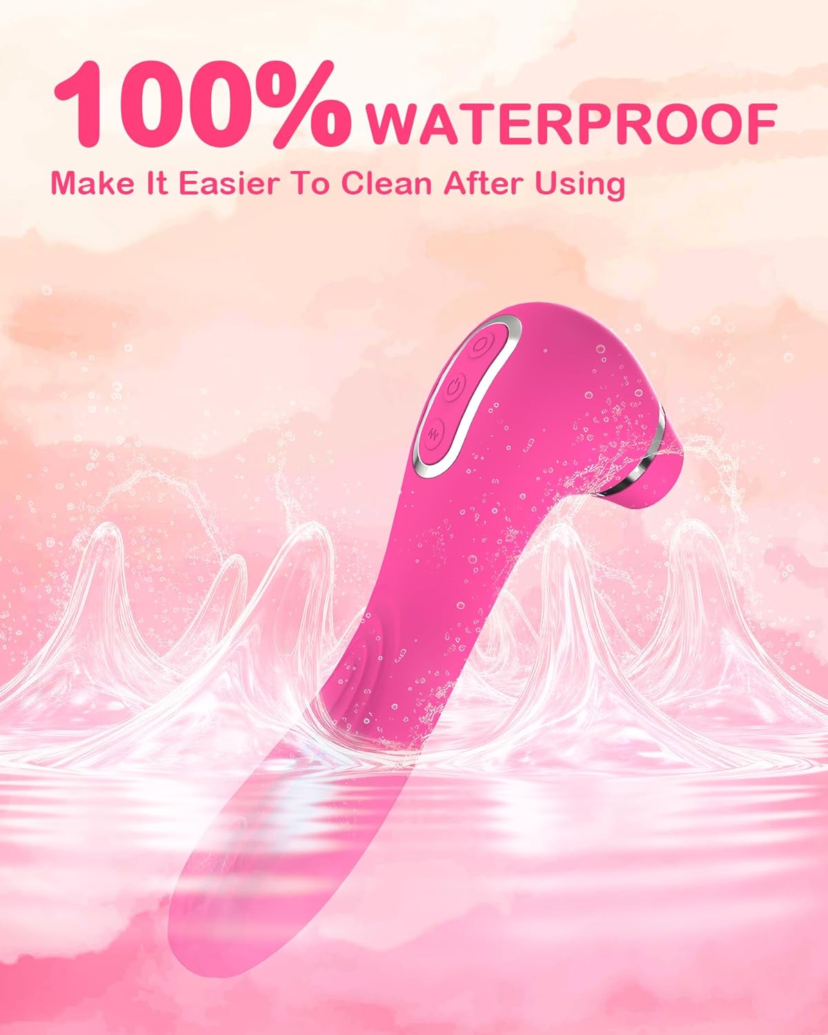LustLips 4-in-1 App-Controlled Licking & G-Spot Vibrator