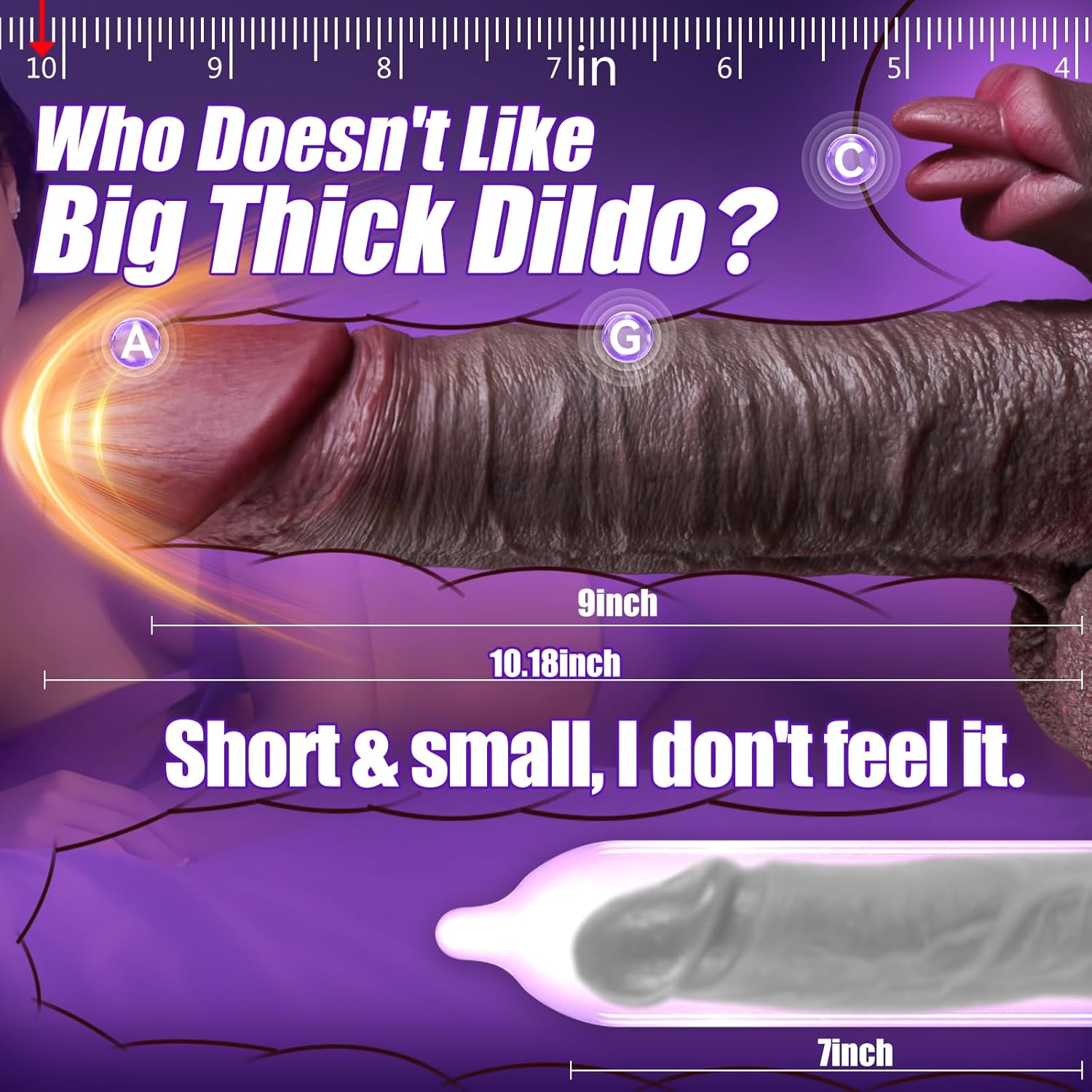 LustObsidian Thrusting Dildo Vibe