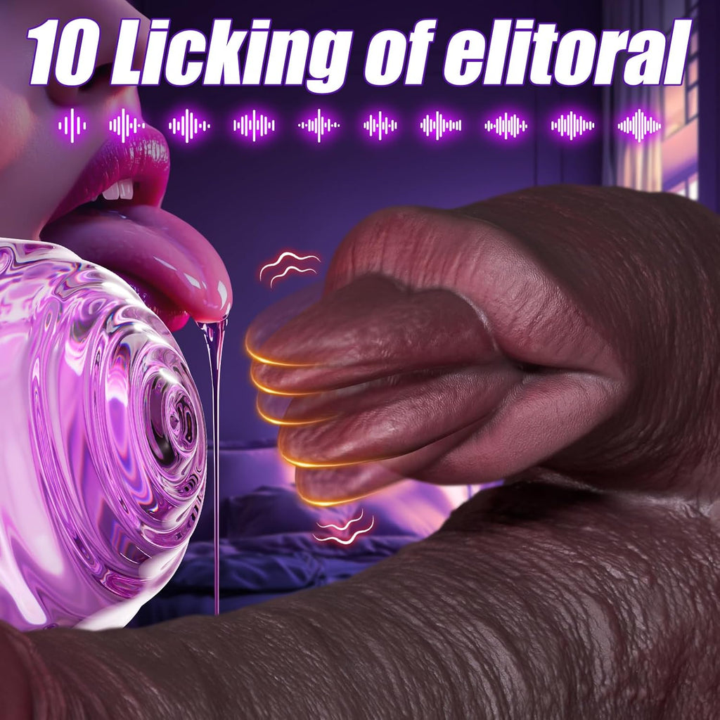 LustObsidian Thrusting Dildo Vibe