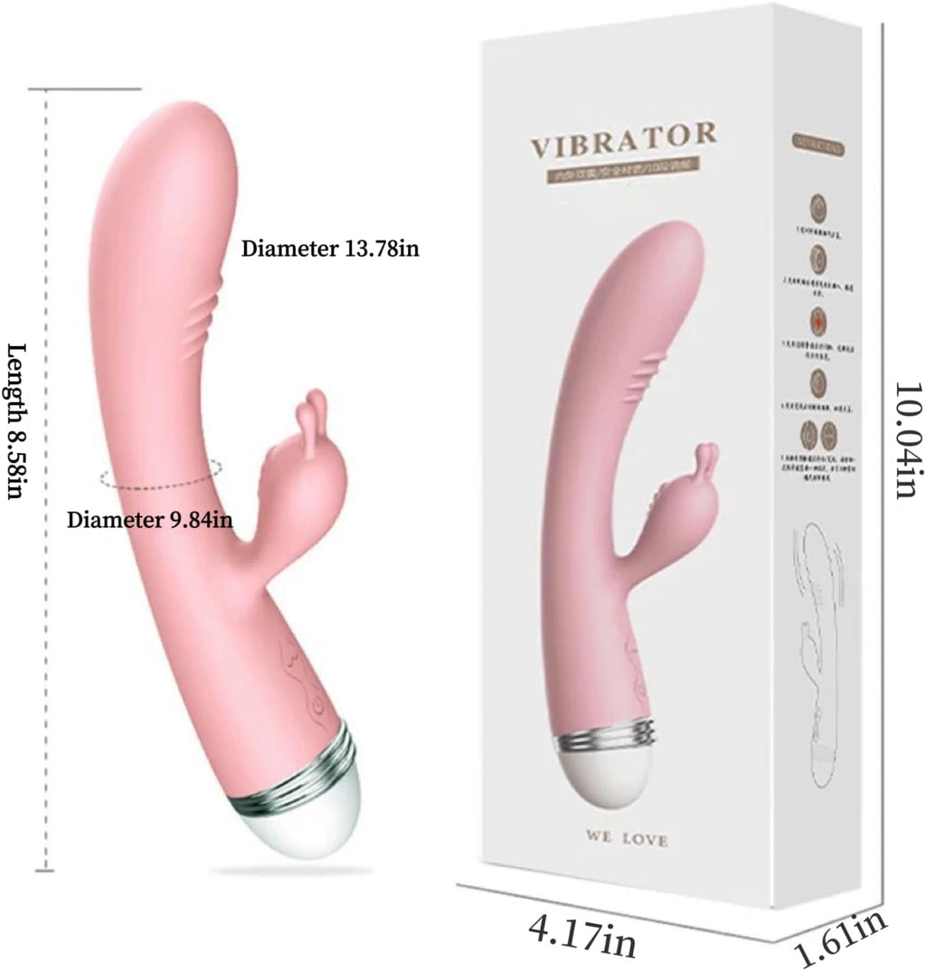 LuxeHare Dual Stimulation Rabbit Vibrator, 10 Modes