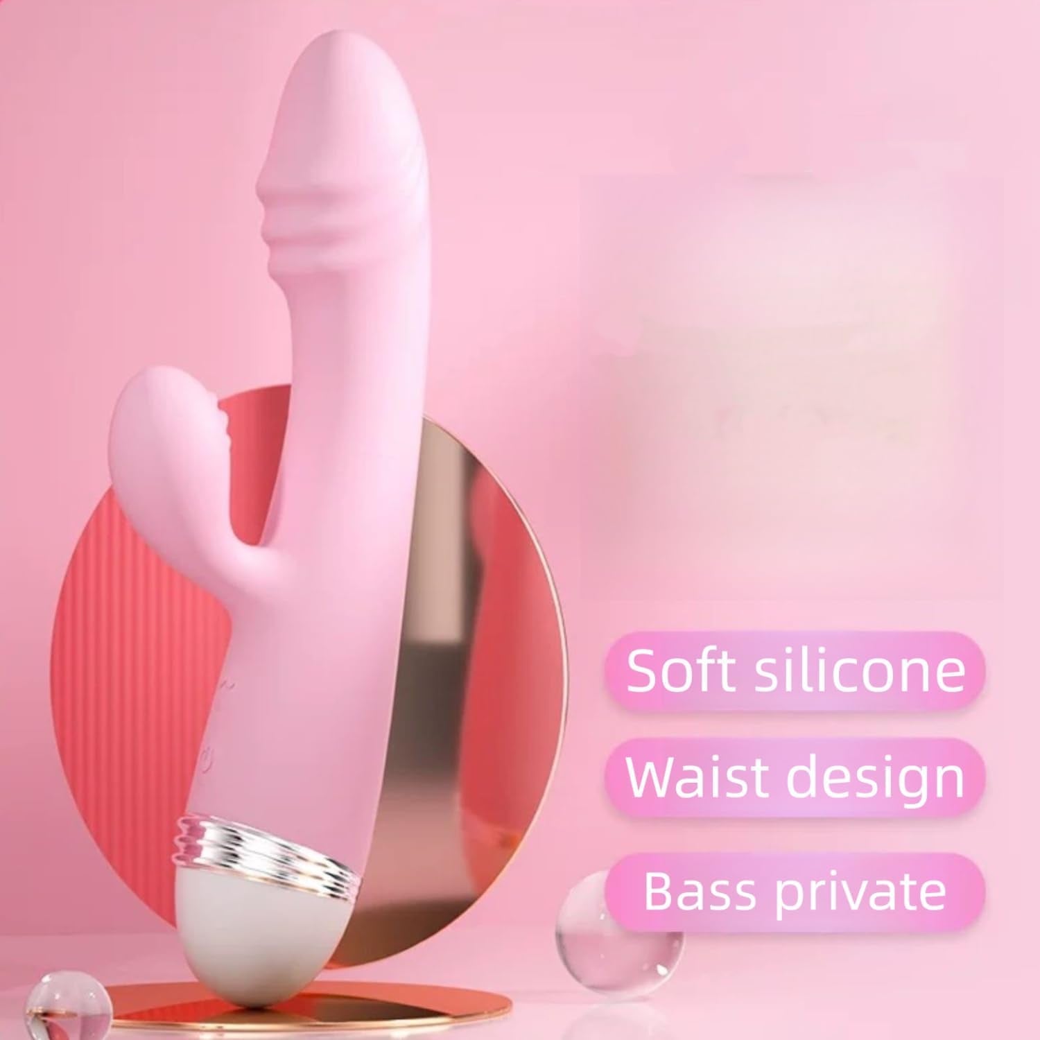 LuxeHare Dual Stimulation Rabbit Vibrator, 10 Modes