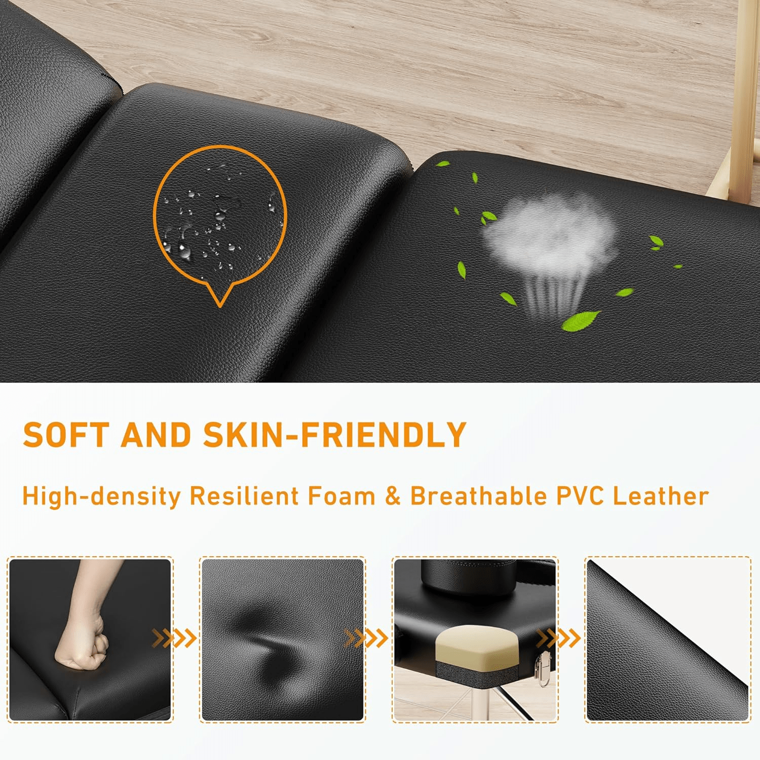LuxeRecline Sensual Massage Sex Table