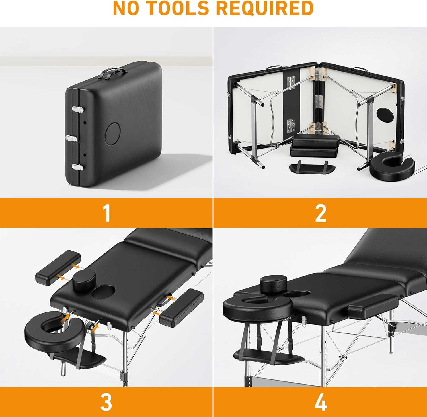 LuxeRecline Sensual Massage Sex Table