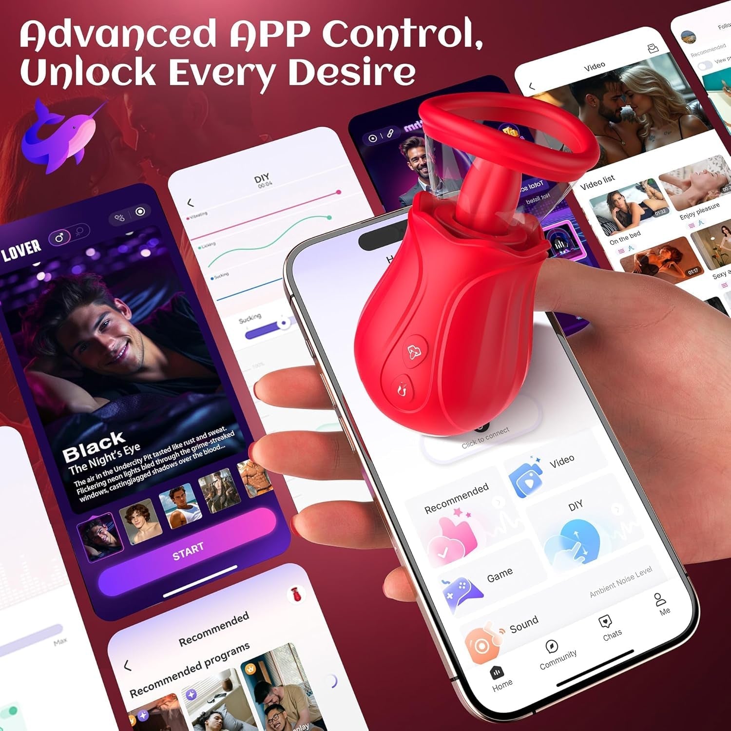 LuxeRose AI Lick Pro